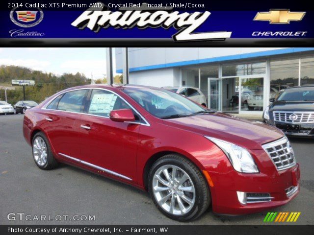 2014 Cadillac XTS Premium AWD in Crystal Red Tincoat