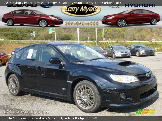 2014 Subaru Impreza WRX Premium 5 Door in Crystal Black Silica