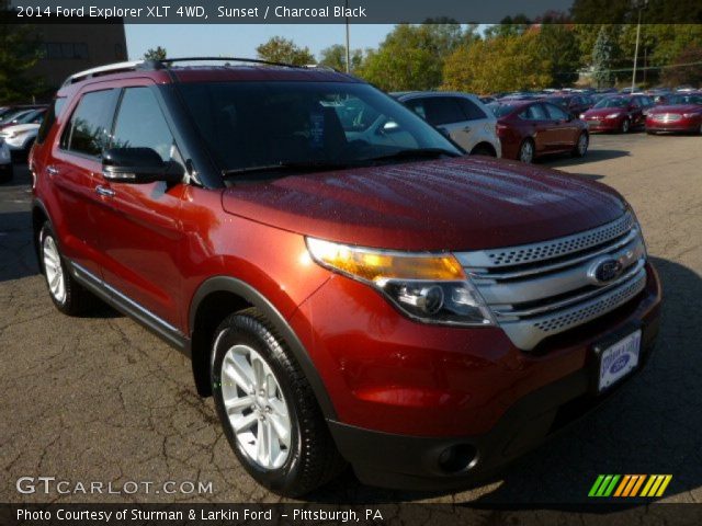 2014 Ford Explorer XLT 4WD in Sunset