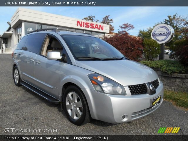 2004 Nissan Quest 3.5 SE in Silver Mist Metallic