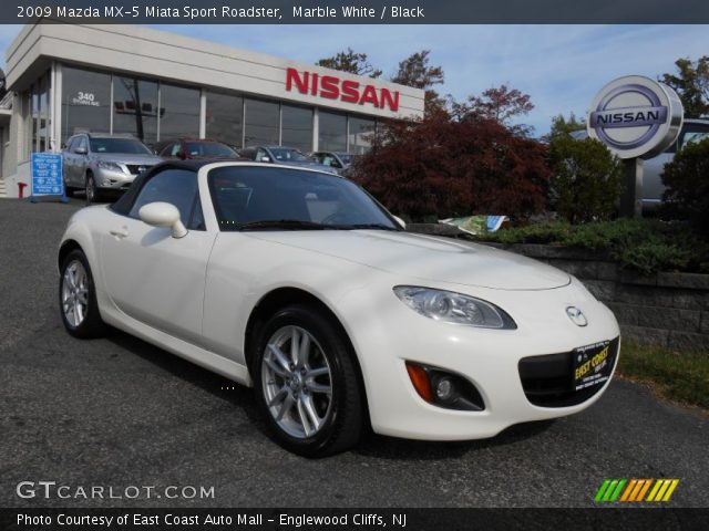 2009 Mazda MX-5 Miata Sport Roadster in Marble White