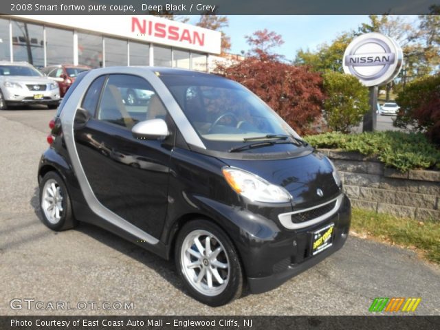 2008 Smart fortwo pure coupe in Deep Black