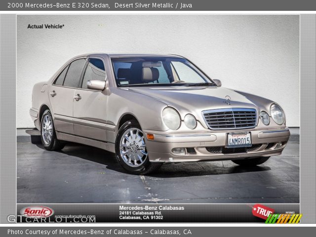 2000 Mercedes-Benz E 320 Sedan in Desert Silver Metallic