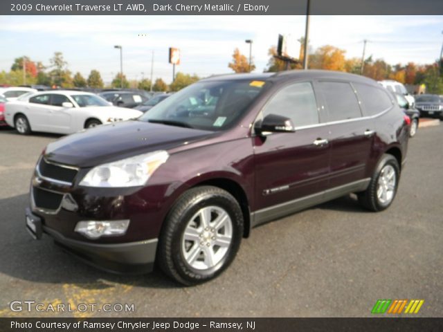 2009 Chevrolet Traverse LT AWD in Dark Cherry Metallic