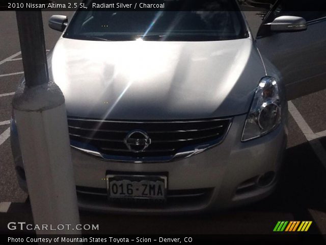 2010 Nissan Altima 2.5 SL in Radiant Silver