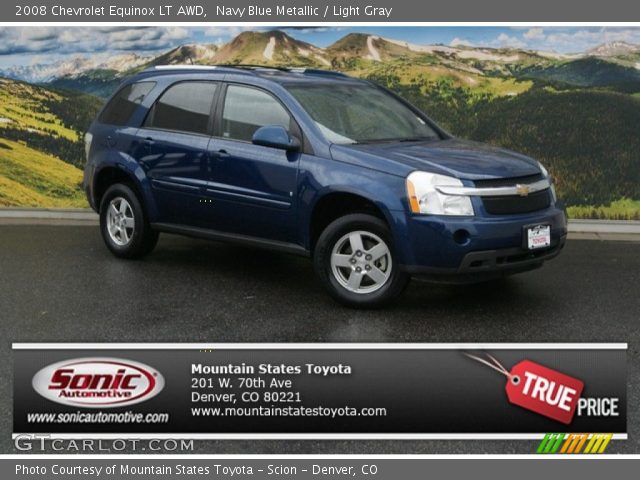 2008 Chevrolet Equinox LT AWD in Navy Blue Metallic