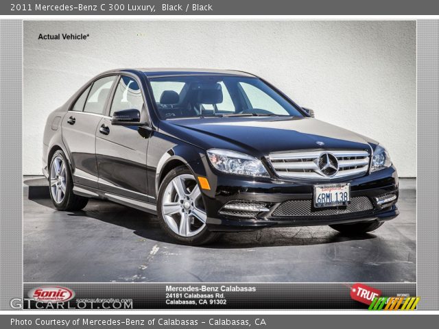 2011 Mercedes-Benz C 300 Luxury in Black