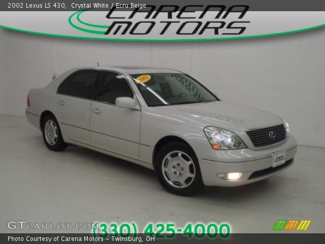 2002 Lexus LS 430 in Crystal White