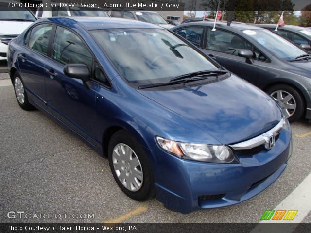 2010 Honda Civic DX-VP Sedan in Atomic Blue Metallic