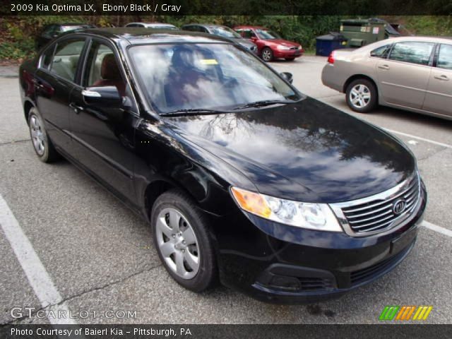 2009 Kia Optima LX in Ebony Black