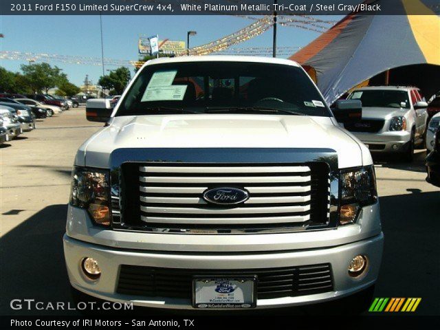 2011 Ford F150 Limited SuperCrew 4x4 in White Platinum Metallic Tri-Coat