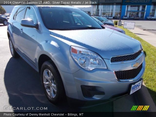 2014 Chevrolet Equinox LT AWD in Silver Topaz Metallic