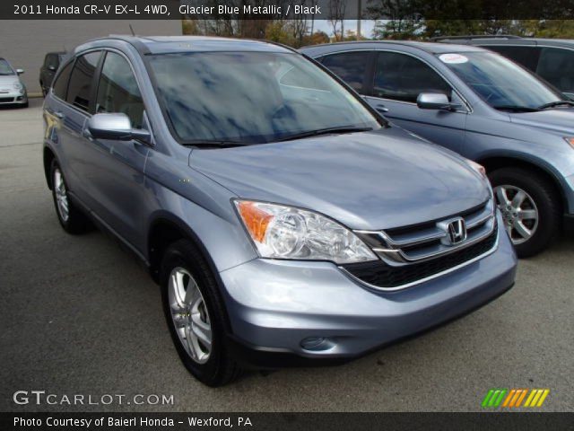 2011 Honda CR-V EX-L 4WD in Glacier Blue Metallic