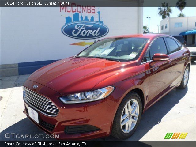 2014 Ford Fusion SE in Sunset