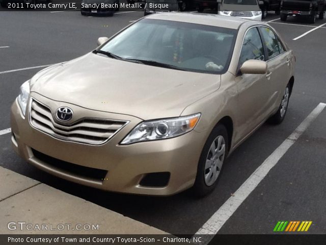 2011 Toyota Camry LE in Sandy Beach Metallic