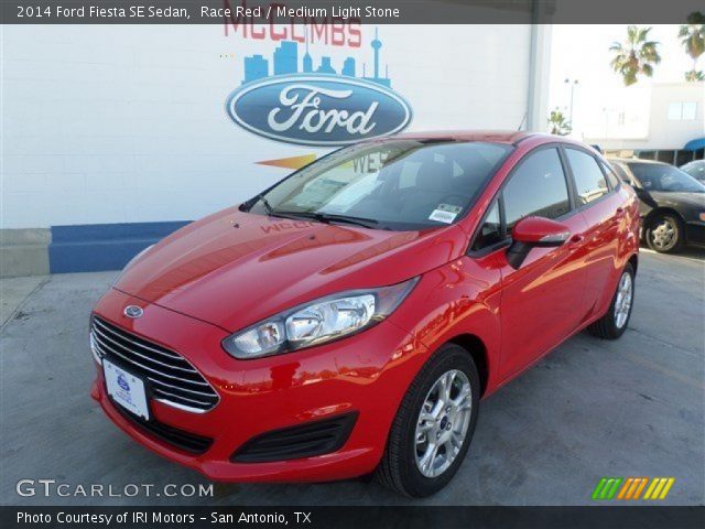 2014 Ford Fiesta SE Sedan in Race Red