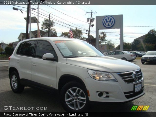 2011 Volkswagen Tiguan S 4Motion in Candy White