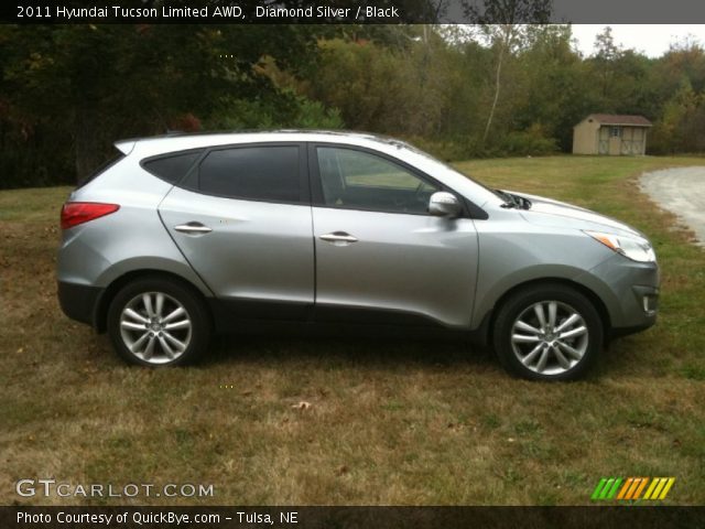 2011 Hyundai Tucson Limited AWD in Diamond Silver