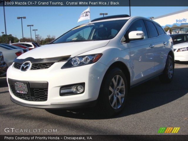 2009 Mazda CX-7 Grand Touring in Crystal White Pearl Mica