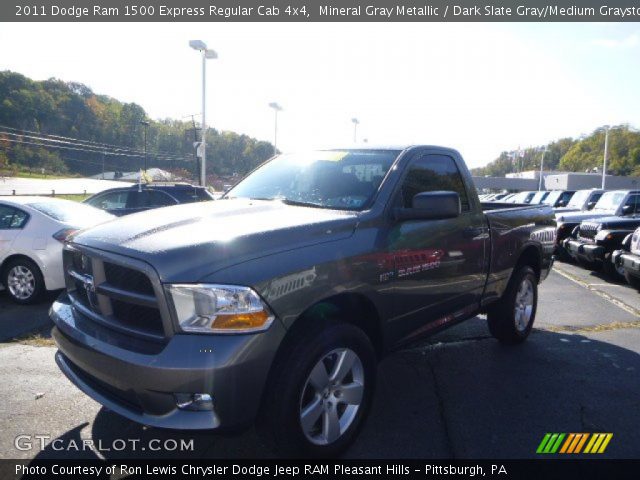 2011 Dodge Ram 1500 Express Regular Cab 4x4 in Mineral Gray Metallic