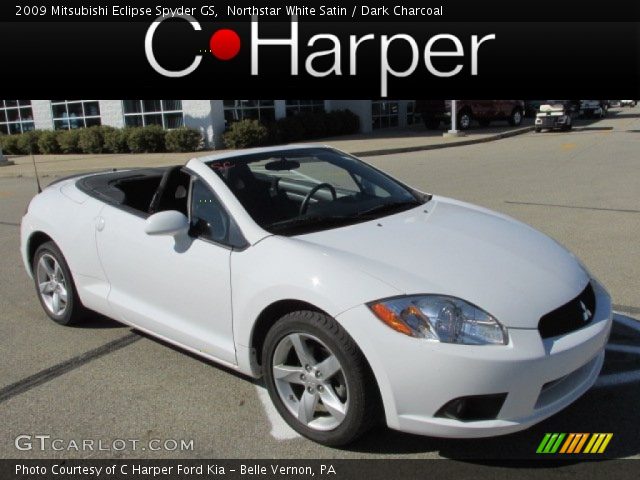 2009 Mitsubishi Eclipse Spyder GS in Northstar White Satin