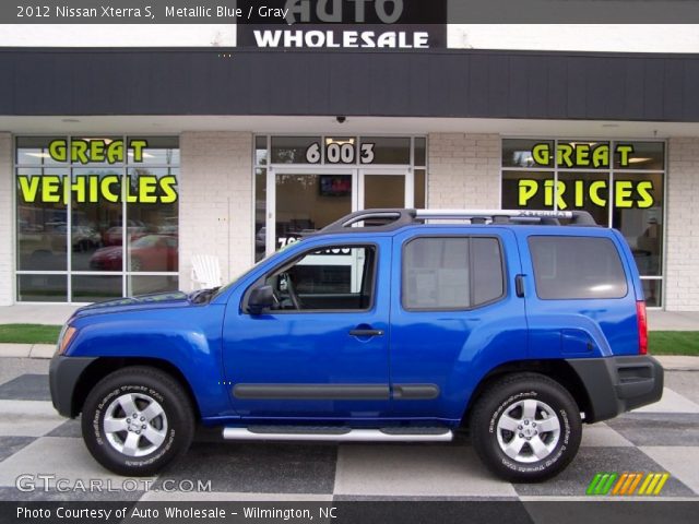 2012 Nissan xterra metallic blue #10