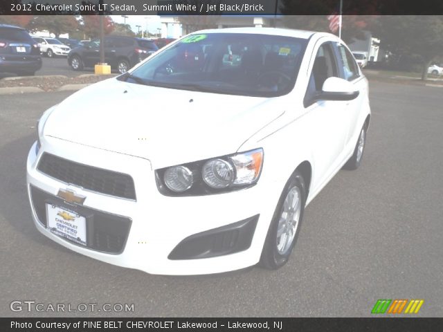 2012 Chevrolet Sonic LT Sedan in Summit White