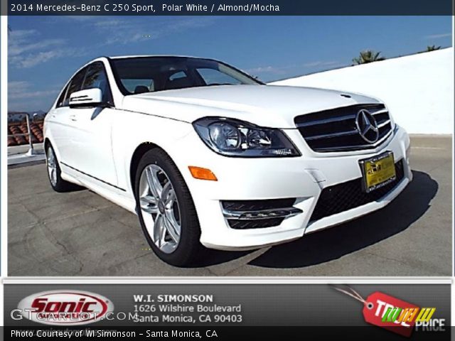 2014 Mercedes-Benz C 250 Sport in Polar White