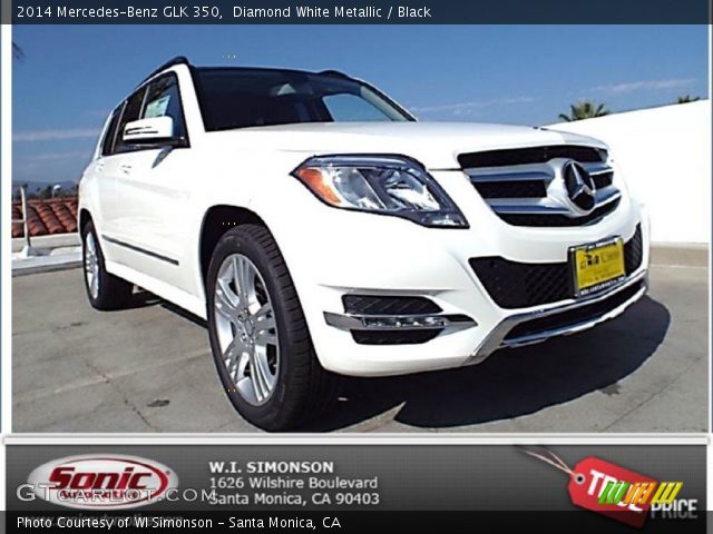 2014 Mercedes-Benz GLK 350 in Diamond White Metallic