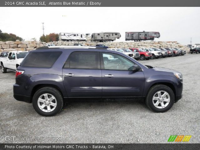 2014 GMC Acadia SLE in Atlantis Blue Metallic