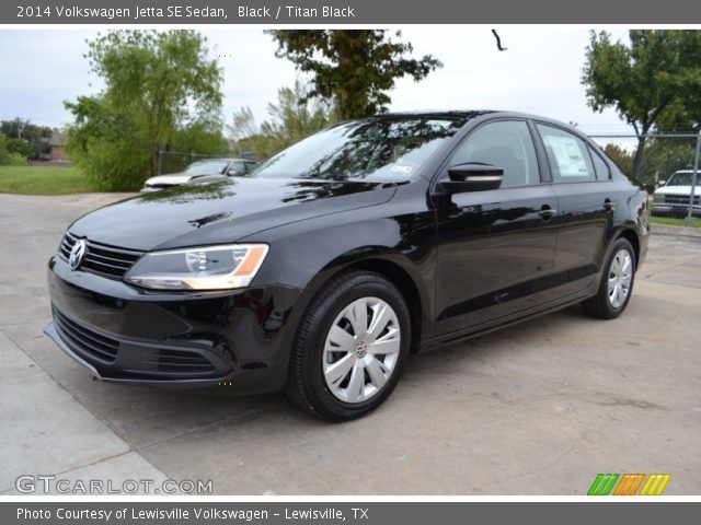 2014 Volkswagen Jetta SE Sedan in Black