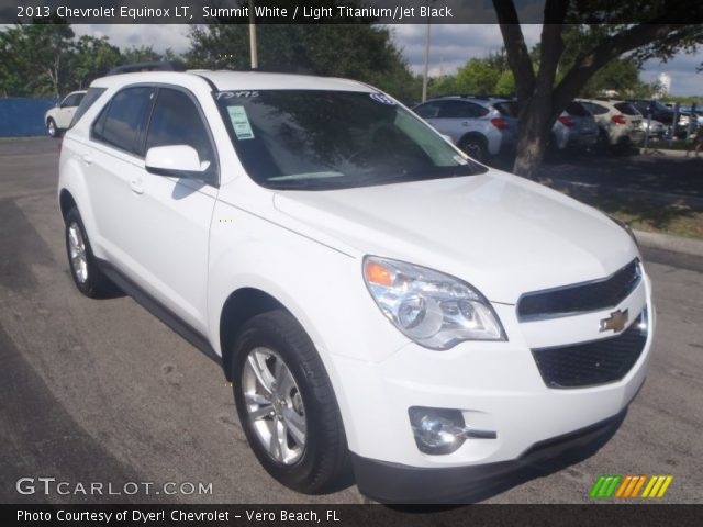 2013 Chevrolet Equinox LT in Summit White