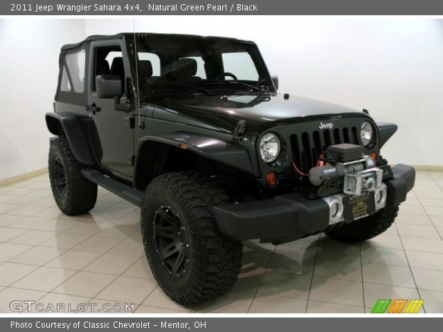 2011 Jeep Wrangler Sahara 4x4 in Natural Green Pearl