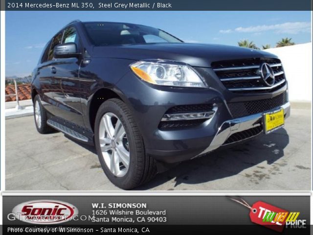 2014 Mercedes-Benz ML 350 in Steel Grey Metallic