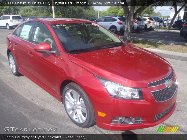 2014 Chevrolet Cruze LTZ in Crystal Red Tintcoat