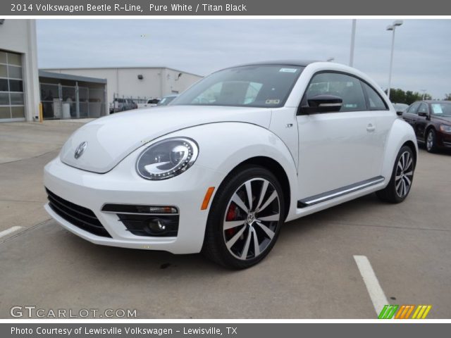 2014 Volkswagen Beetle R-Line in Pure White
