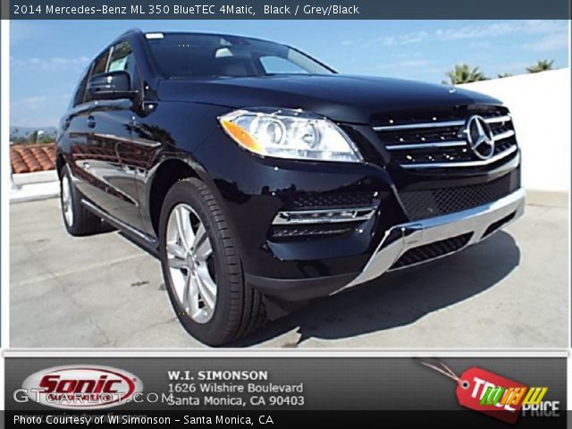 2014 Mercedes-Benz ML 350 BlueTEC 4Matic in Black