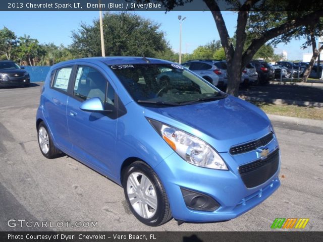 2013 Chevrolet Spark LT in Denim (Blue)