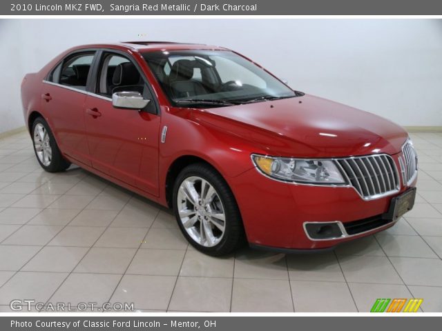 2010 Lincoln MKZ FWD in Sangria Red Metallic