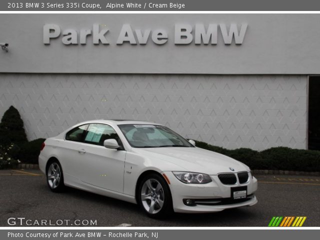 2013 BMW 3 Series 335i Coupe in Alpine White