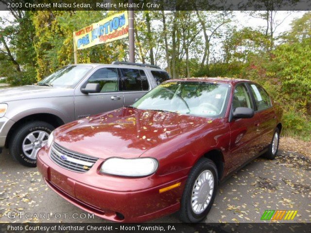 2003 Chevrolet Malibu Sedan in Redfire Metallic