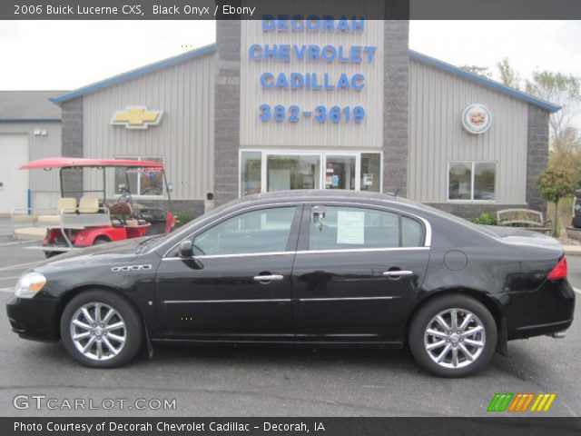 2006 Buick Lucerne CXS in Black Onyx