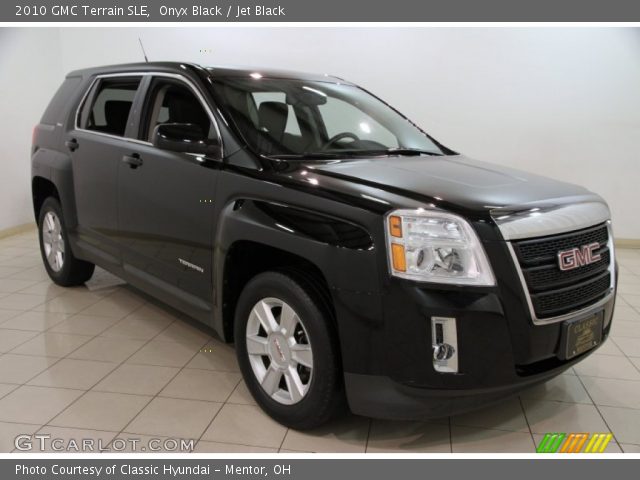 2010 GMC Terrain SLE in Onyx Black