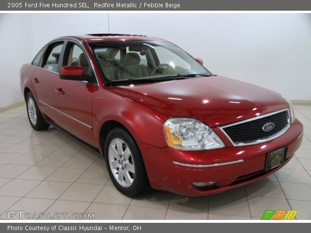 2005 Ford Five Hundred SEL in Redfire Metallic
