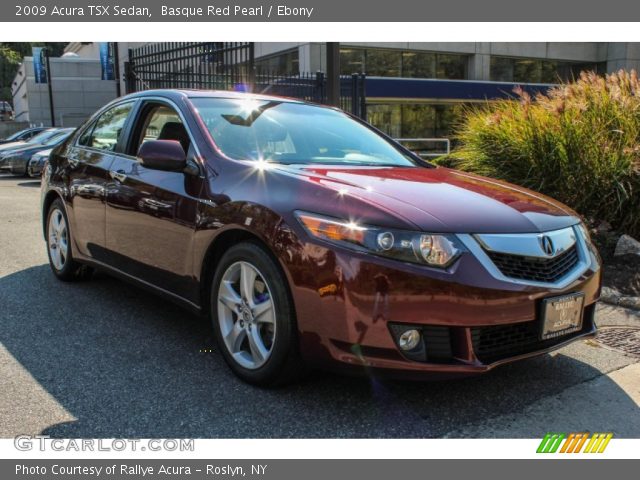 2009 Acura TSX Sedan in Basque Red Pearl