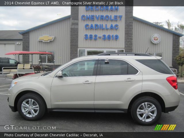 2014 Chevrolet Equinox LT AWD in Champagne Silver Metallic