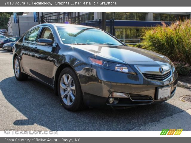 2013 Acura TL Technology in Graphite Luster Metallic