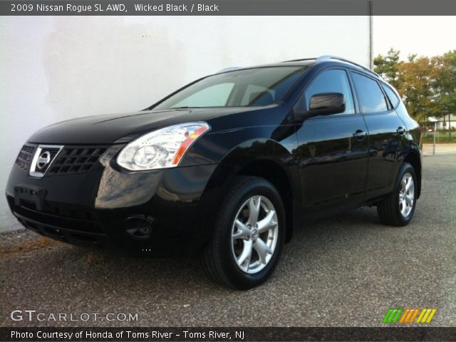 2009 Nissan Rogue SL AWD in Wicked Black