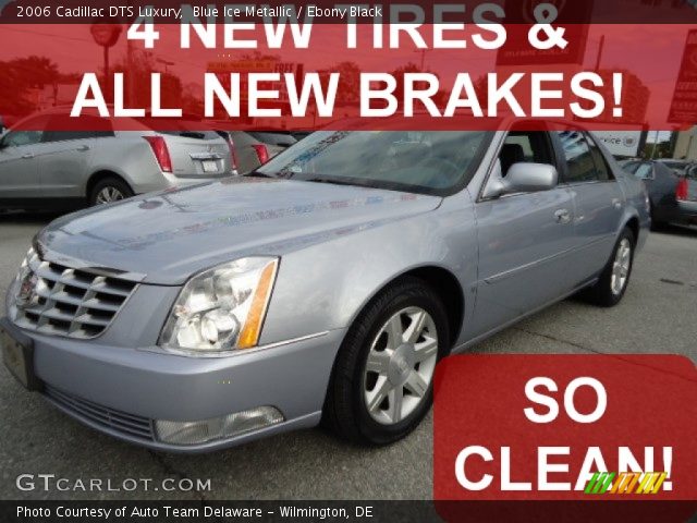 2006 Cadillac DTS Luxury in Blue Ice Metallic