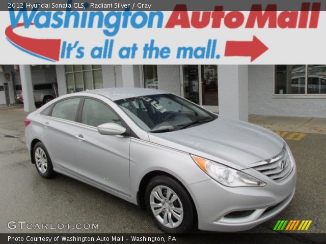 2012 Hyundai Sonata GLS in Radiant Silver